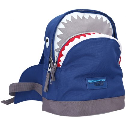 Dino World Backpack Blue Underwater