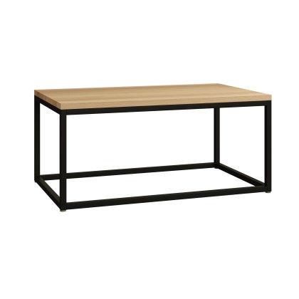 Bell & Stocchero Mono Medium Coffee Table - Oak & Black
