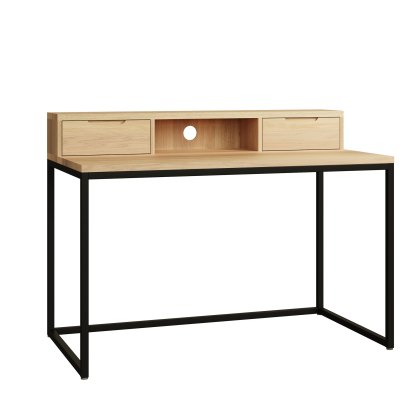 Bell & Stocchero Mono Desk - Oak & Black