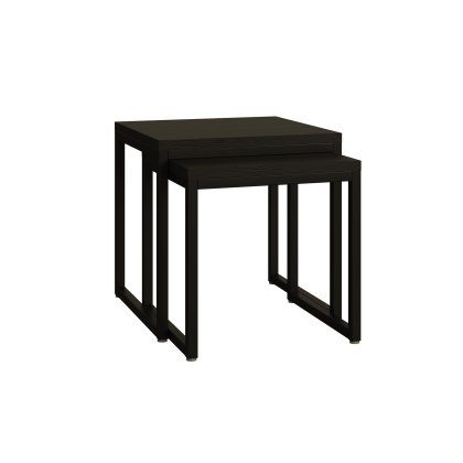 Bell & Stocchero Mono Nest of 2 Tables - Black