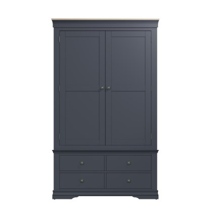 Henley 2 Door 2 Drawer Wardrobe