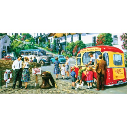 Gibsons Ice Cream By The River 636Pc Puzzle