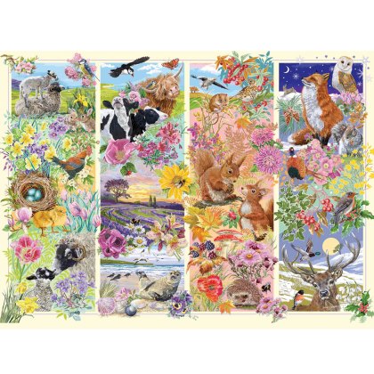 Gibsons Through The Seasons 1000Pc Puzzle