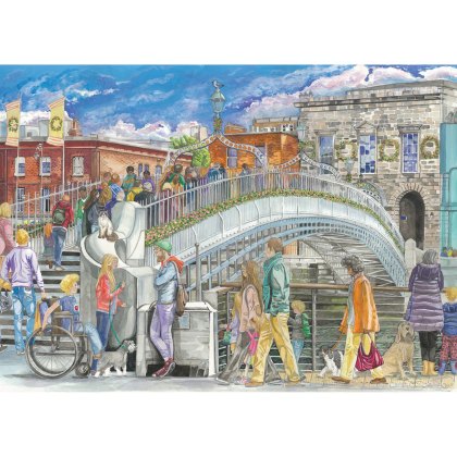 Gibsons HaPenny Bridge 1000Pc Puzzle