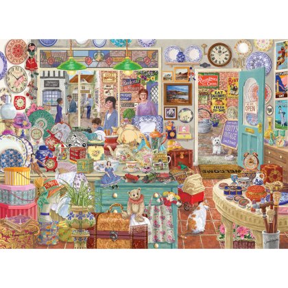 Gibsons Veritys Vintage Shop 1000Pc Puzzle