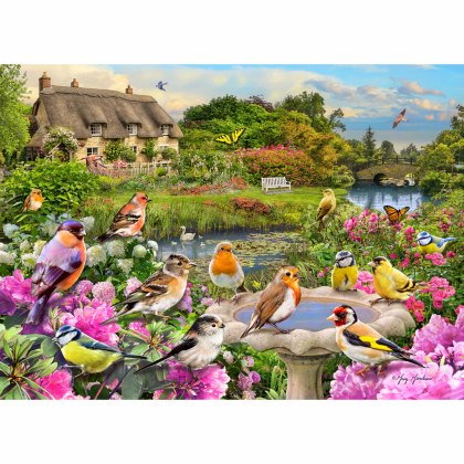 Gibsons Birdsong By The Stream 1000Pc Puzzle