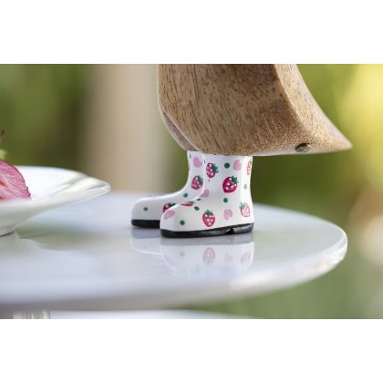 DCUK Wild Strawberry Welly Duckling