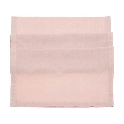 Walton & Co Soft Wash Runner Pale Pink Walton & Co Soft Wash Runner Pale Pink
