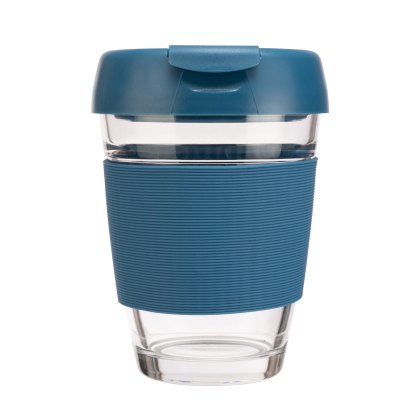 Siip glass travel mug navy