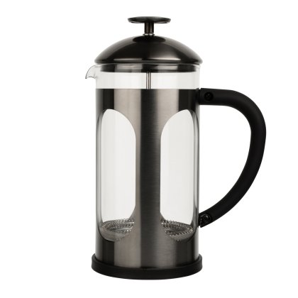 Siip infuso gunmetal steel glass cafetiere Siip infuso gunmetal steel glass cafetiere