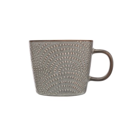 Siip reactive glaze mini dots mug grey Siip reactive glaze mini dots mug grey