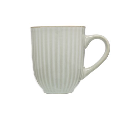 Siip ribbed mug light grey Siip ribbed mug light grey