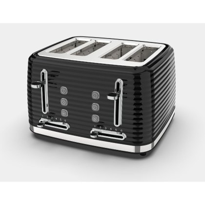 Daewoo Hive 4 Slice Toaster Black