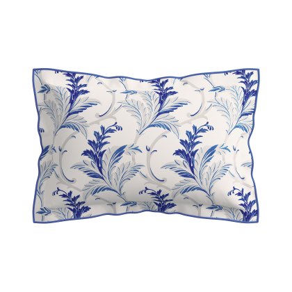 V&A Baroque Indigo Blue & White Duvet Cover