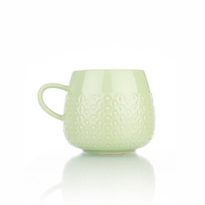 Siip embossed rounds sage Mug