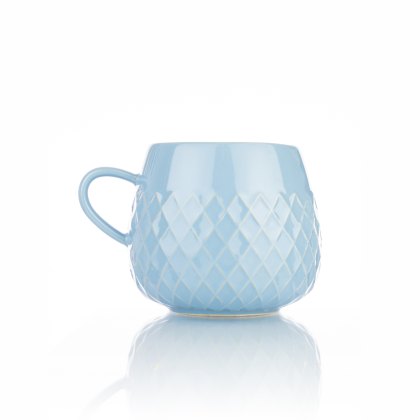 Siip embossed rounds blue Mug