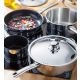 Judge Everyday Platina 5 Piece Saucepan Set