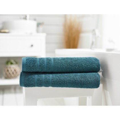 Deyongs Harrison Towels Bales Dark Teal