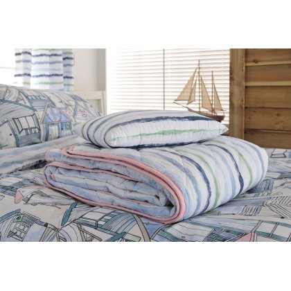 Lobster Creek Seaside Stripe Cushion