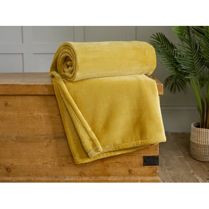 Deyongs Hudson Ochre Throw