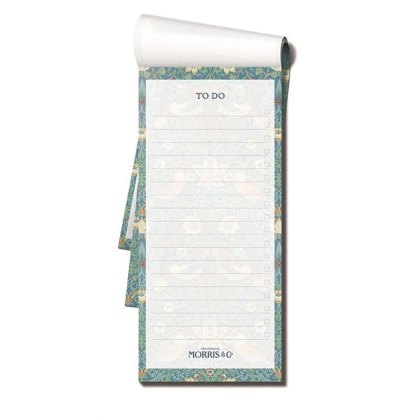 William Morris Magnetic List Pad Green