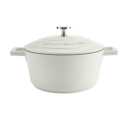MasterClass 2.5L Cast Aluminium Casserole Dish Cream