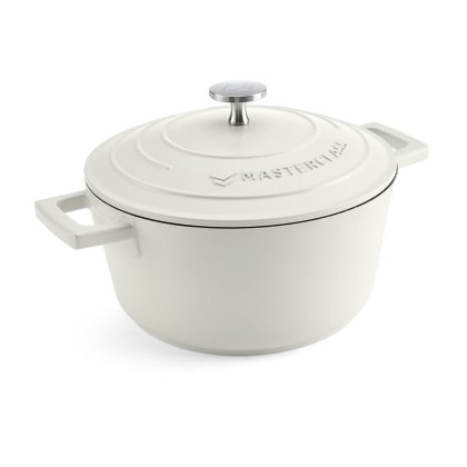 MasterClass 2.5L Cast Aluminium Casserole Dish, Cream