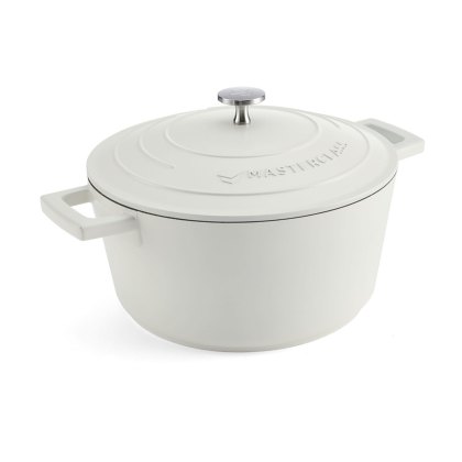 MasterClass 4L Cast Aluminium Casserole Dish Cream