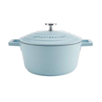 MasterClass 2.5L Cast Aluminim Casserole Dish, Sky Blue