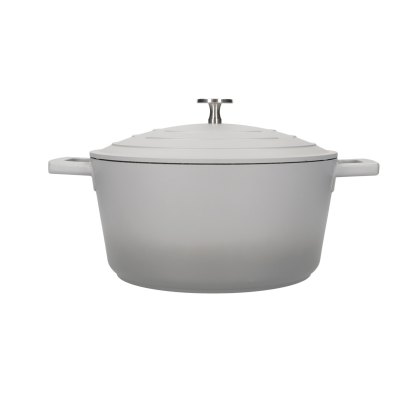 MasterClass Lightweight 4L Casserole Dish with Lid, Ombre Grey