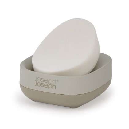 Joseph Joseph Slim Compact Soap Dish Ecru Joseph Joseph Slim Compact Soap Dish Ecru