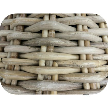 Glenweave Square Small Log Basket
