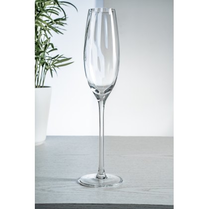 Artisan Street Ripple Four Pack Champagne Glasses