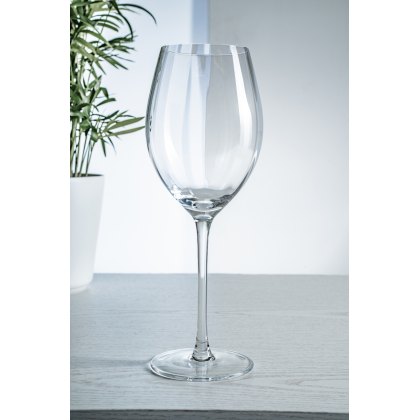 Artisan Street Ripple Four Pack Red  Wine Glasses