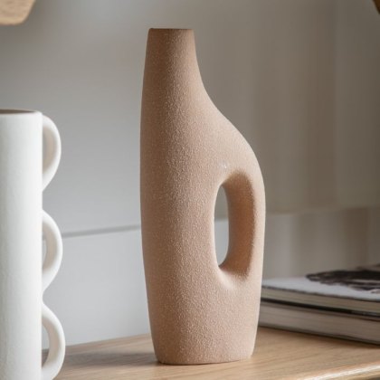 Gallery Direct Delores Vase Sand