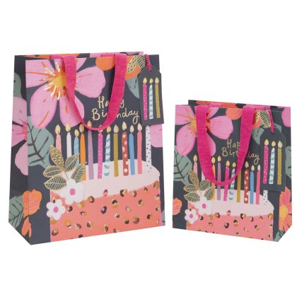 Glick Medium Birthday Candles Gift Bag
