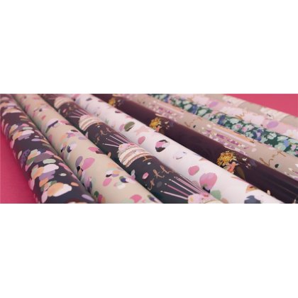 Glick Birthday Cake Roll of Gift Wrap