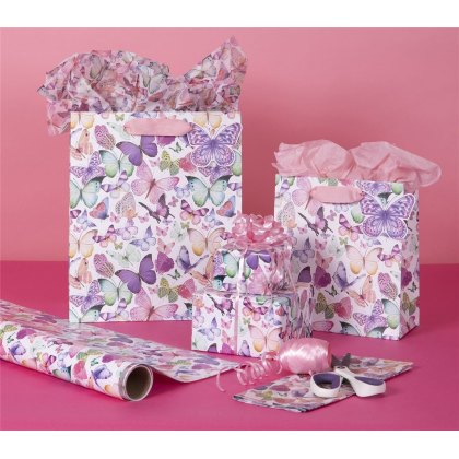 Glick Butterflies Roll of Gift Wrap