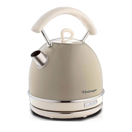 Ariete Vintage 1.7l Dome Kettle Cream Ariete Vintage 1.7l Dome Kettle Cream