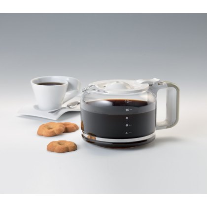 Ariete Vintage 12 Cup Drip Filter Coffee Maker Cream
