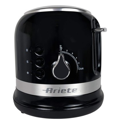 Ariete Moderna 2 Slice Toaster Black