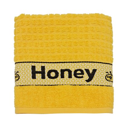 Yellow Honey Bee Tea Towel Yellow Honey Bee Tea Towel