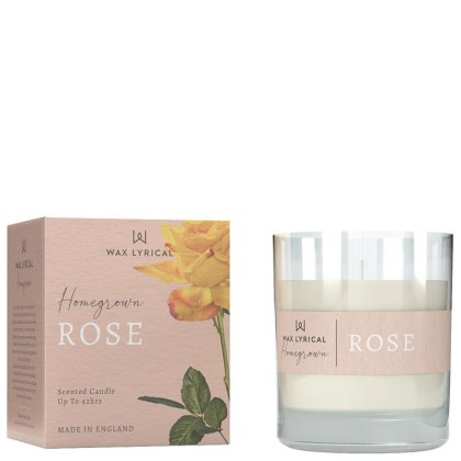 Wax Lyrical Home Grown Rose Wax Candle Wax Lyrical Home Grown Rose Wax Candle