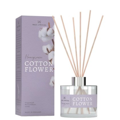 Wax Lyrical Home Grown Cotton Flower 100ml Reed Diffuser Wax Lyrical Home Grown Cotton Flower 100ml Reed Diffuser
