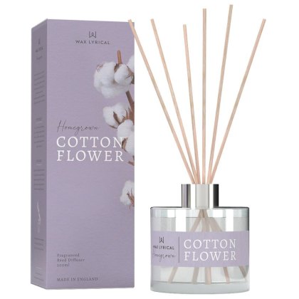 Wax Lyrical Home Grown Cotton Flower 200ml Reed Diffuser Wax Lyrical Home Grown Cotton Flower 200ml Reed Diffuser
