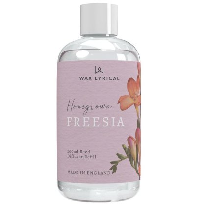 Wax Lyrical Home Grown Freesia 200ml Reed Diffuser Refill Wax Lyrical Home Grown Freesia 200ml Reed Diffuser Refill