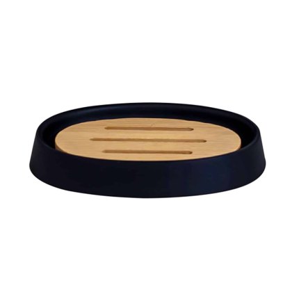 Showerdrape Sonata Black Soap Dish Showerdrape Sonata Black Soap Dish