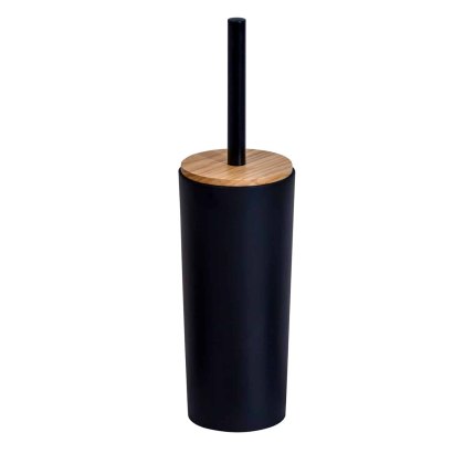 Showerdrape Sonata Black Toilet Brush & Holder Showerdrape Sonata Black Toilet Brush & Holder
