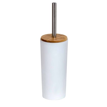 Showerdrape Sonata White Toilet Brush & Holder Showerdrape Sonata White Toilet Brush & Holder