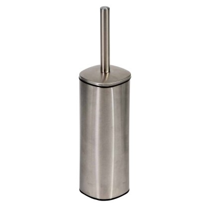 Showerdrape Capri Toilet Brush Holder Satin Showerdrape Capri Toilet Brush Holder Satin